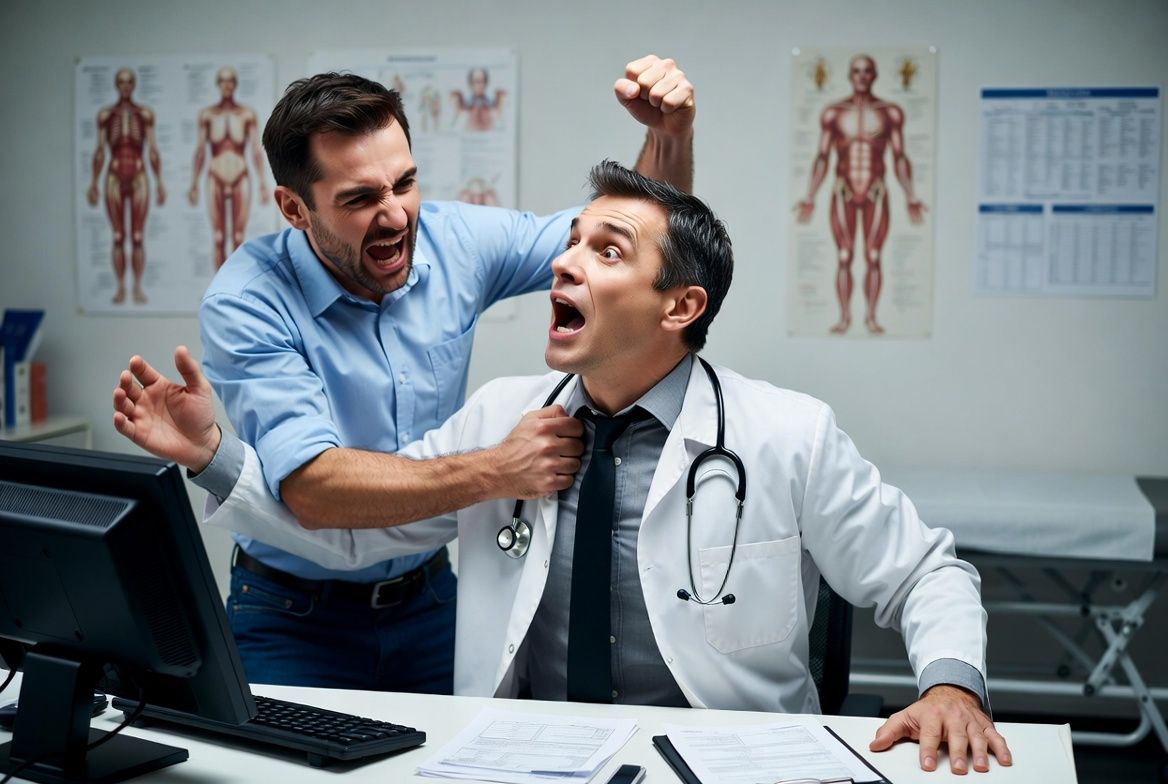 España agresiones médicos