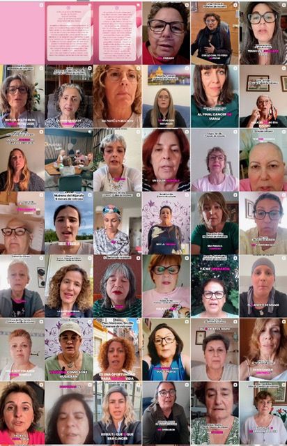 Algunas de las mujeres que han contado este lunes sus testimonios personales en las redes sociales.