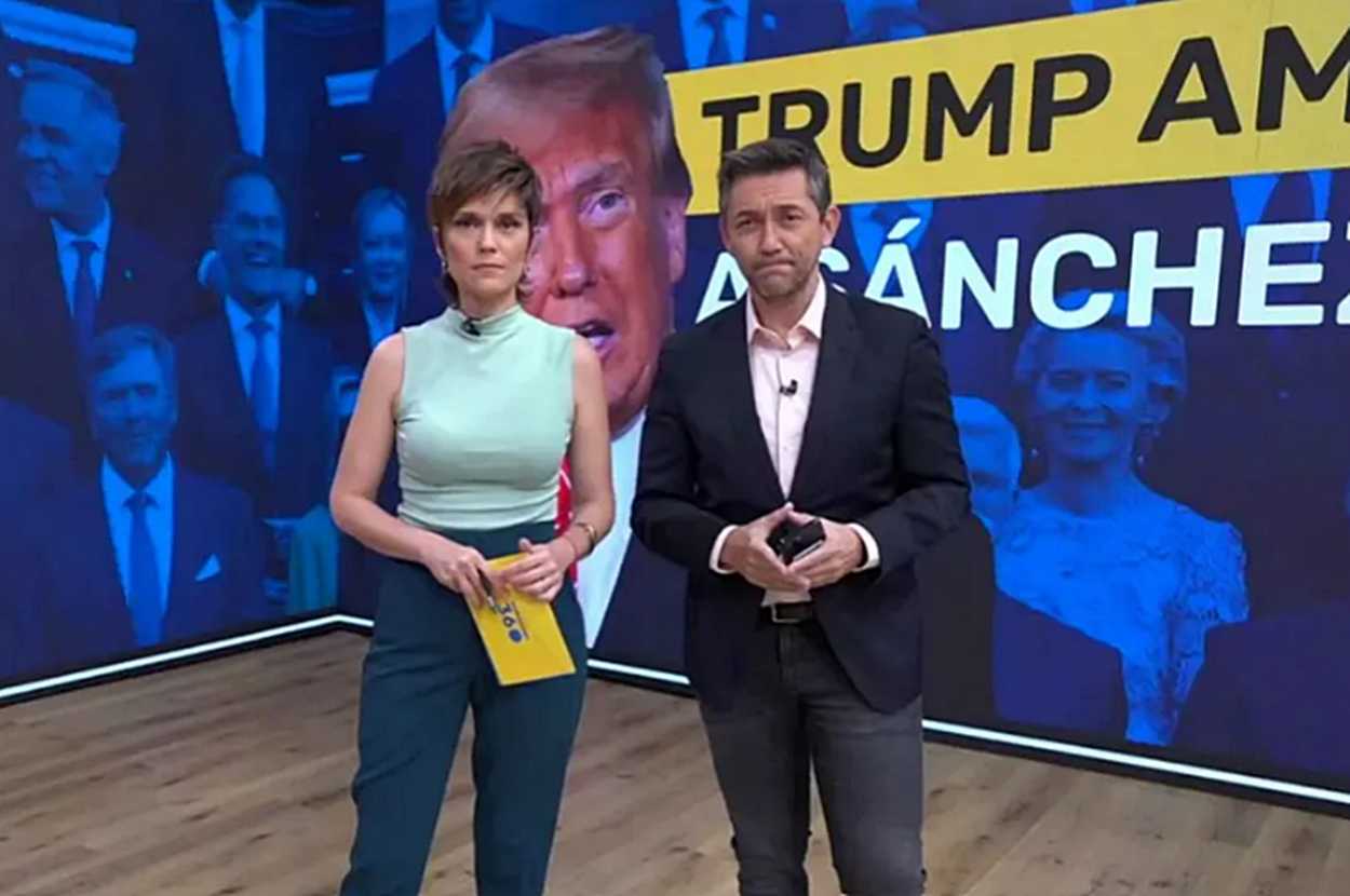 Los presentadores del programa 'Mañaneros' de TVE