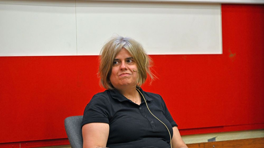 Miriam Guijarro Río, coordinadora de organización en el Área LGTBI UGT Madrid, fotos Agustín Millán