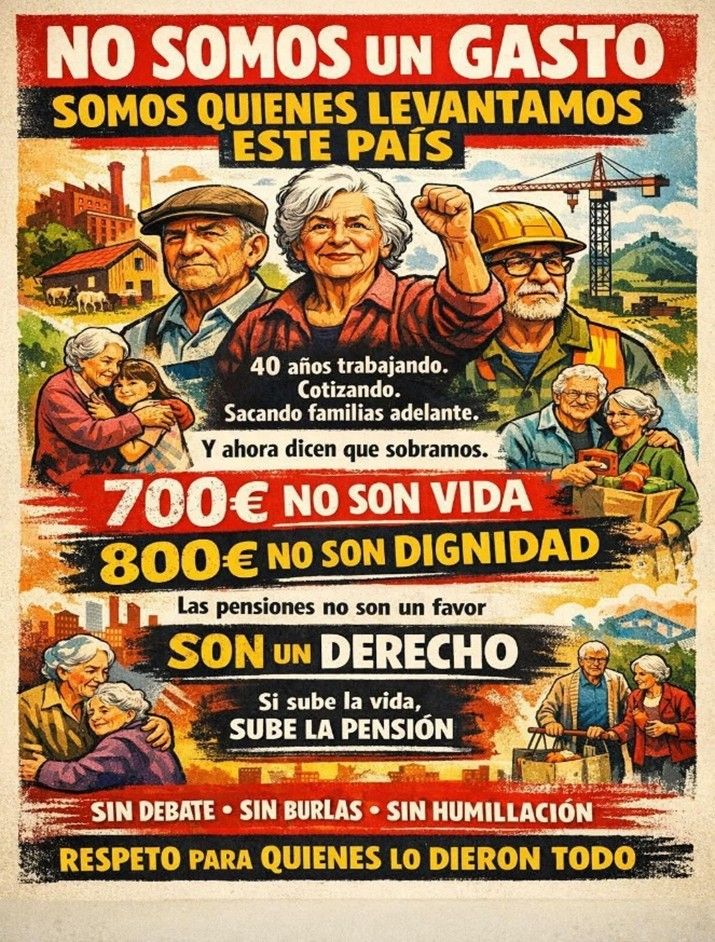 21 puntos en 2026 respecto a pensiones e inmigración