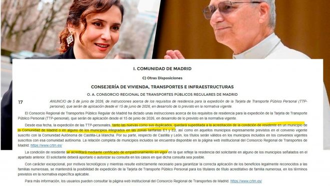 Poco le ha durado los mensajes del papa, León XIV a Ayuso 