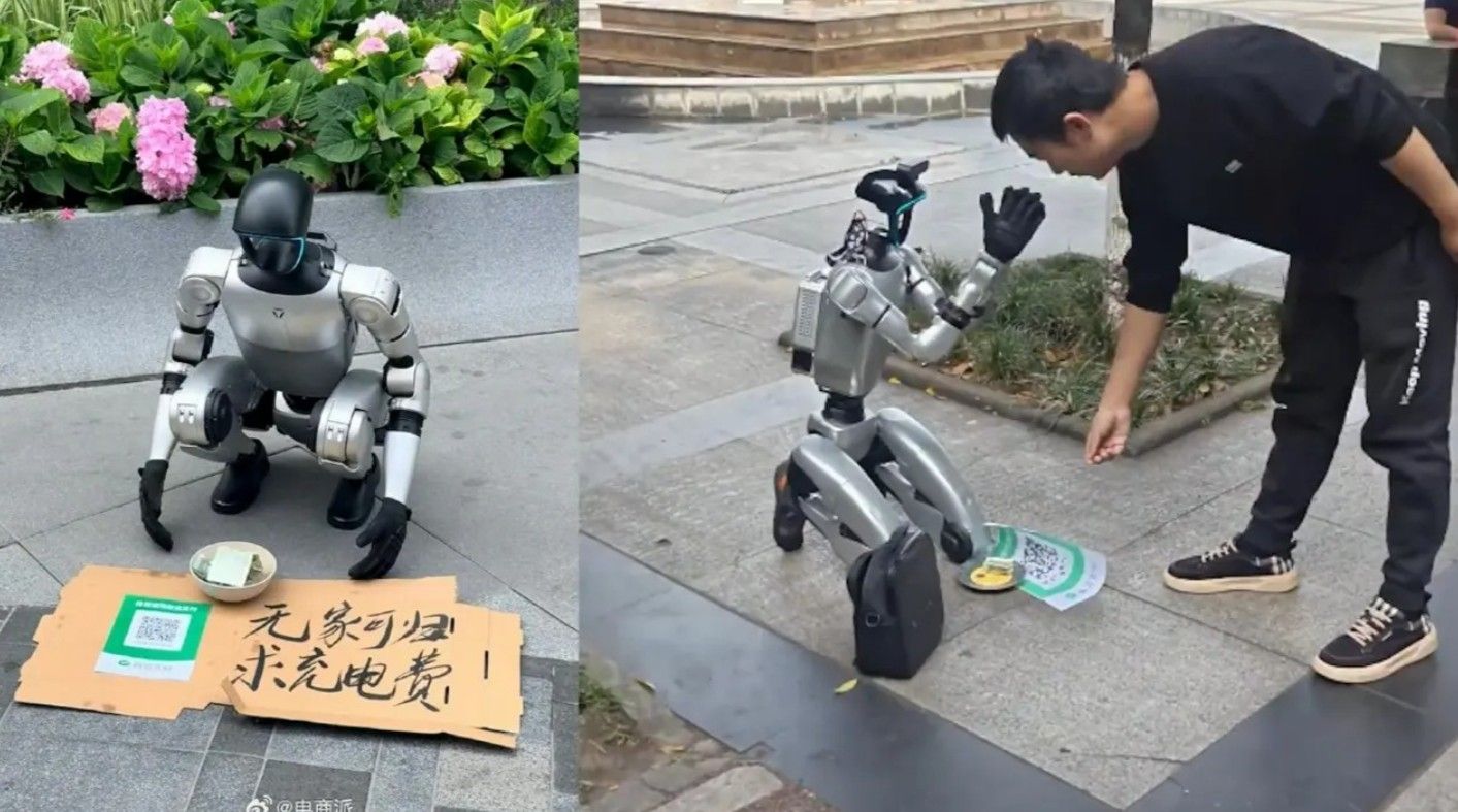 Robots mendigos