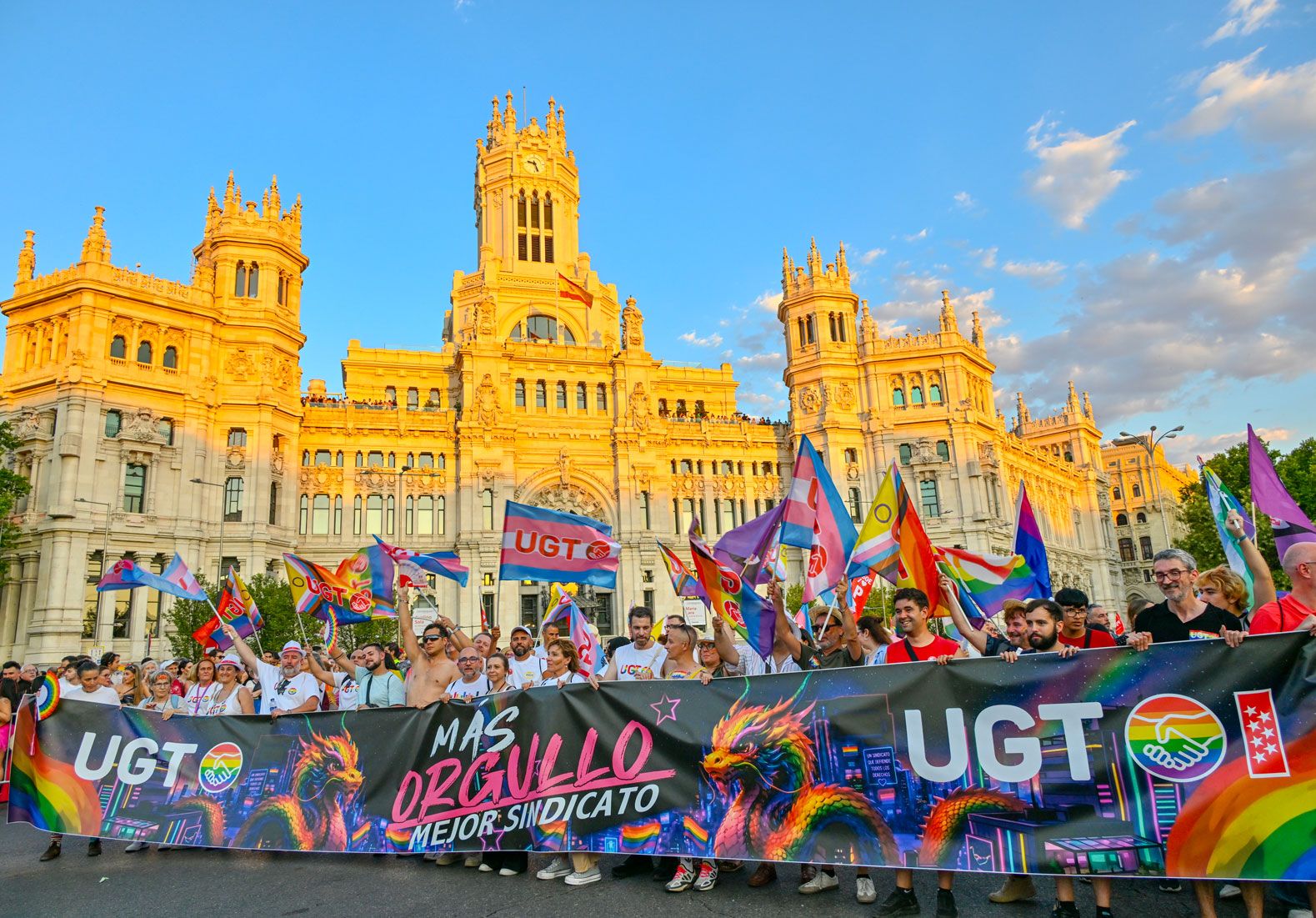 Manifestación estatal del Orgullo 2026, foto Agustín Millán