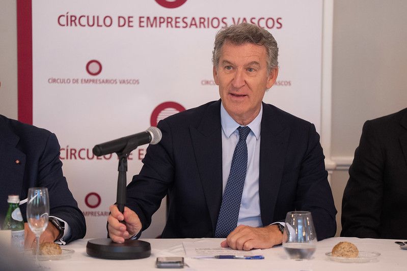 Feijóo vuelve a elegir al trabajador como problema