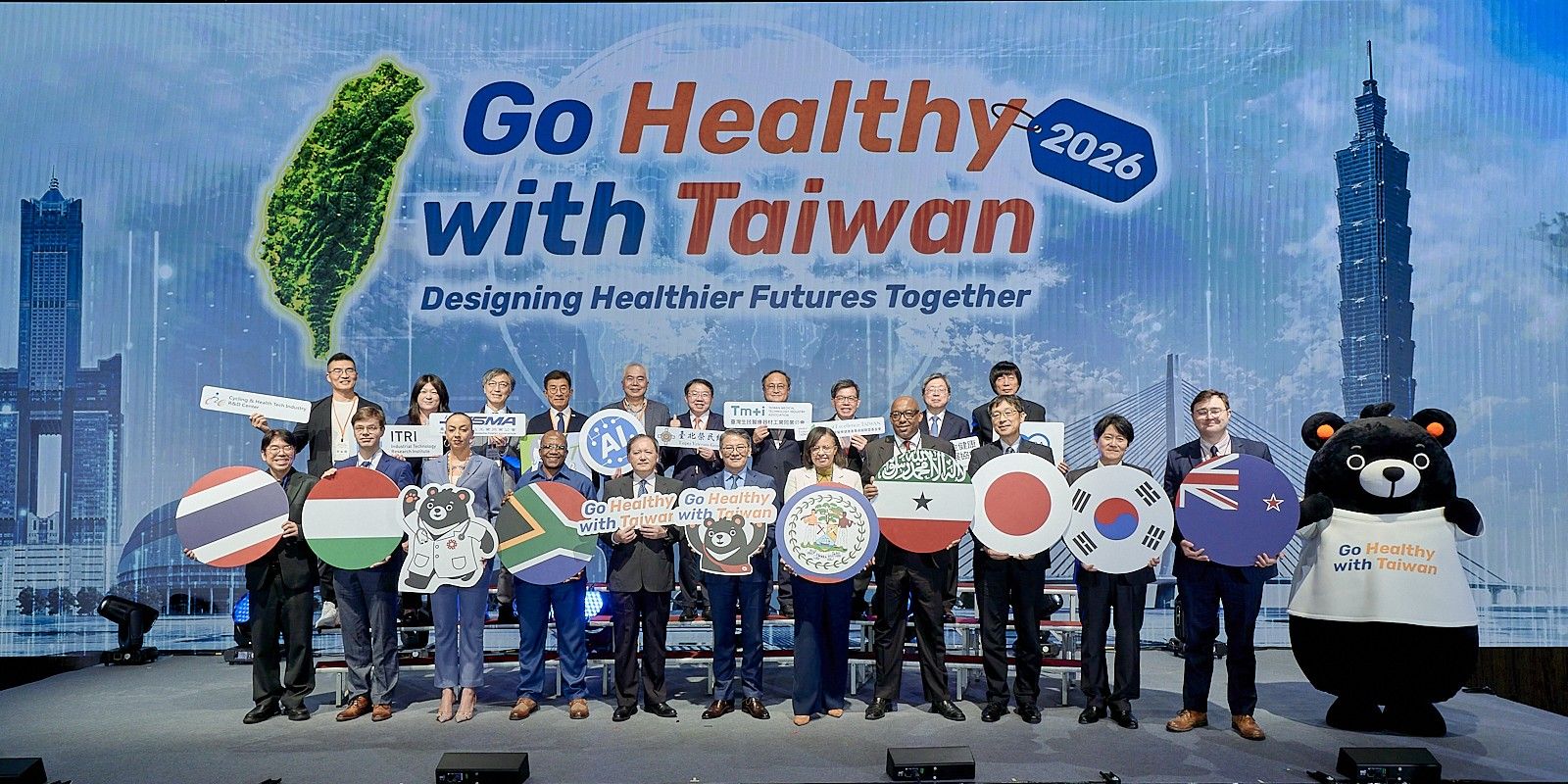 Evento inauguración Go Healthy with Taiwan 2026 2