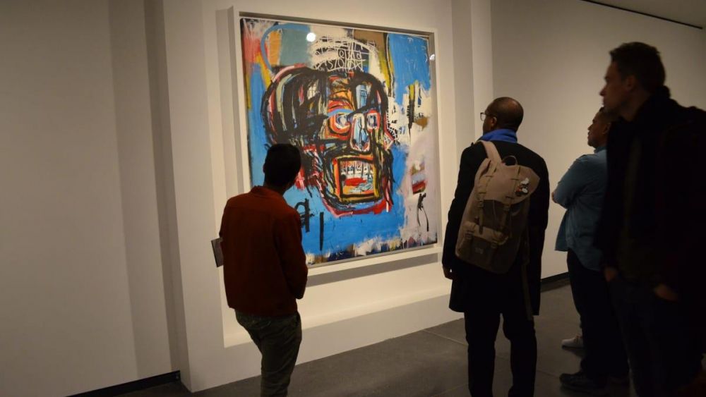 One Basquiat $110M Basquiat Painting Makes First Museum Showing In Brooklyn Bklyner One Basquiat $110M Basquiat Painting Makes First Museum Showing In Brooklyn Bklyner