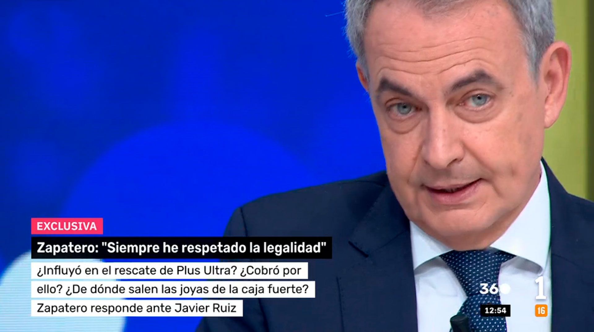 Entrevista a José Luis Rodríguez Zapatero en Maáneros 360 de RTVE
