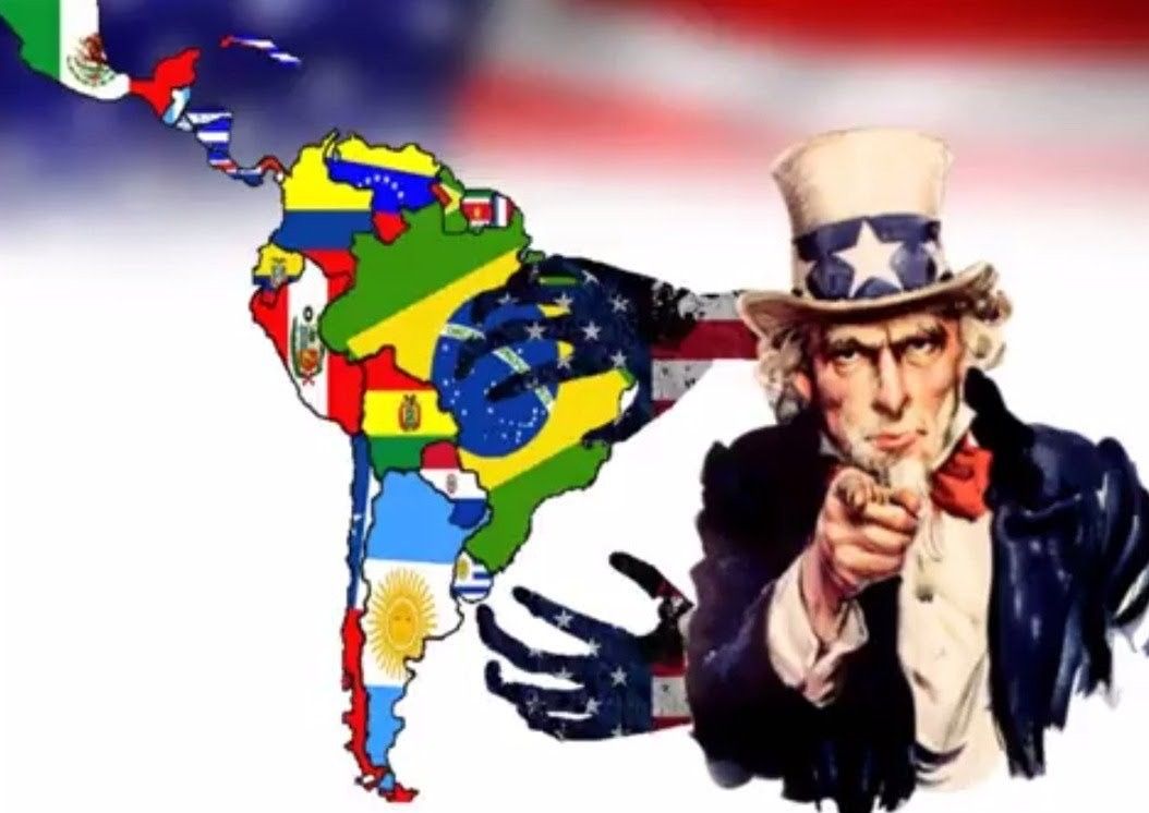 Tio Sam sobre Iberoamérica