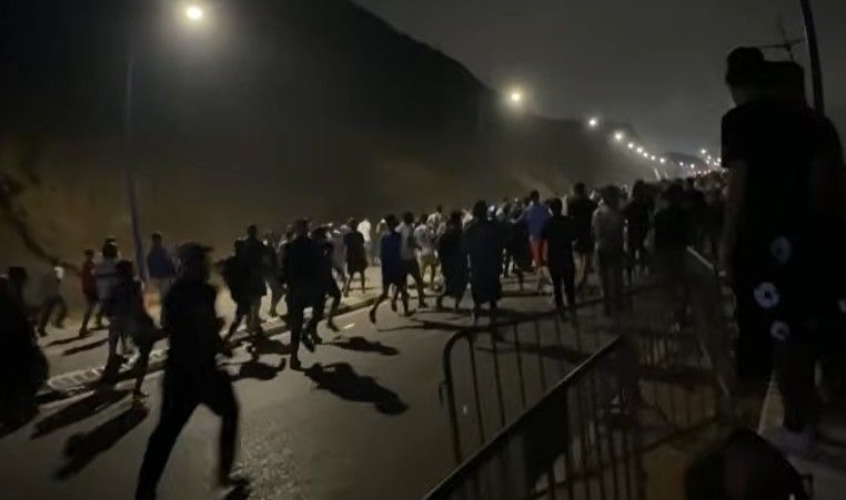 Ceuta noche pasividad marroquí