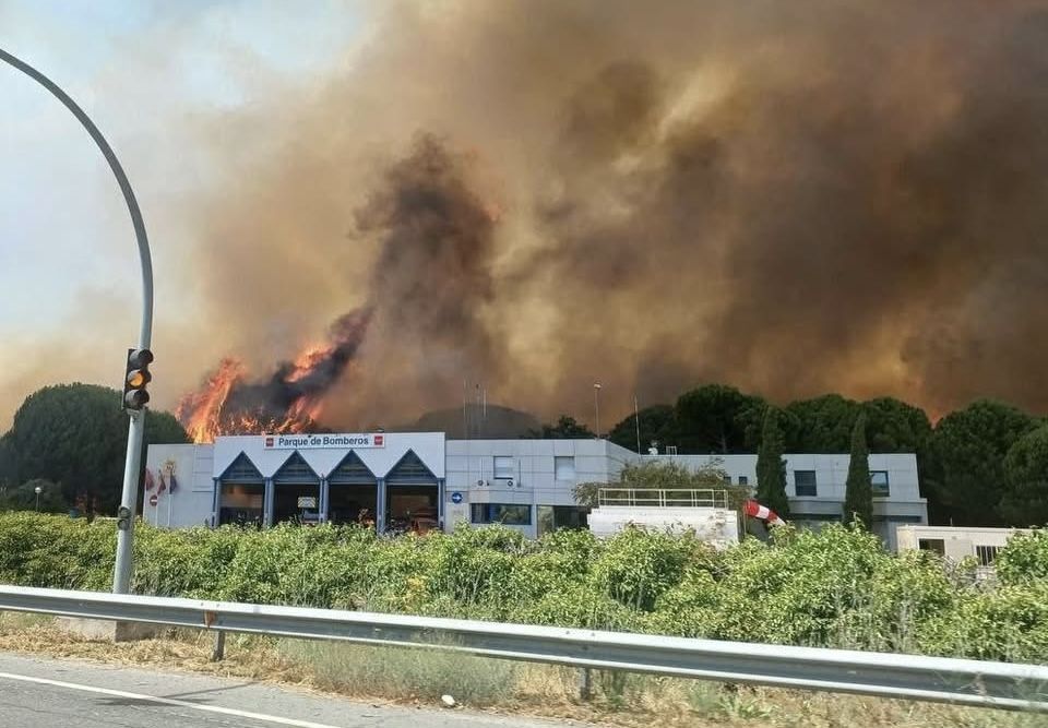 Parque de bomberos, de San Martín de Valdeiglesias, Madrid