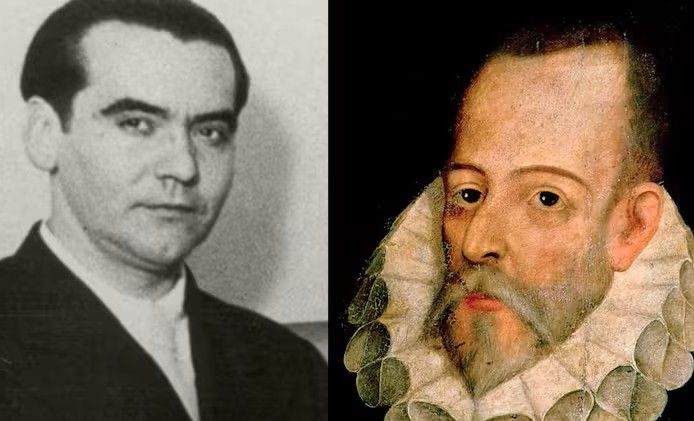 500 años suman, ay, Cervantes y Lorca