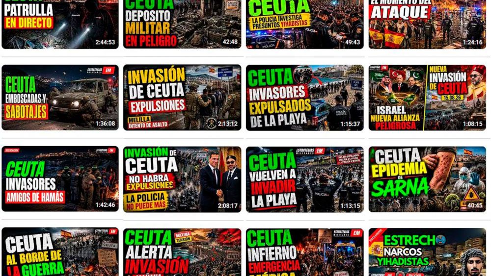 Títulos de vídeos en YouTube de Estrategias Militares Títulos de vídeos en YouTube de Estrategias Militares