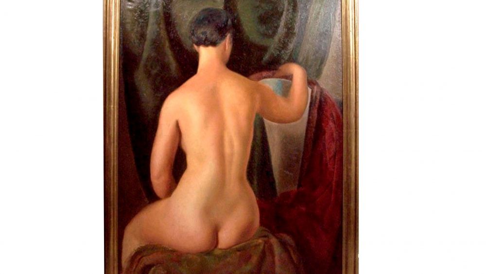 Desnudo de mujer, 1935 - Embajada de España en Bulgaria (Sofía), Molina García de Arias, Jesús Desnudo de mujer, 1935 - Embajada de España en Bulgaria (Sofía), Molina García de Arias, Jesús