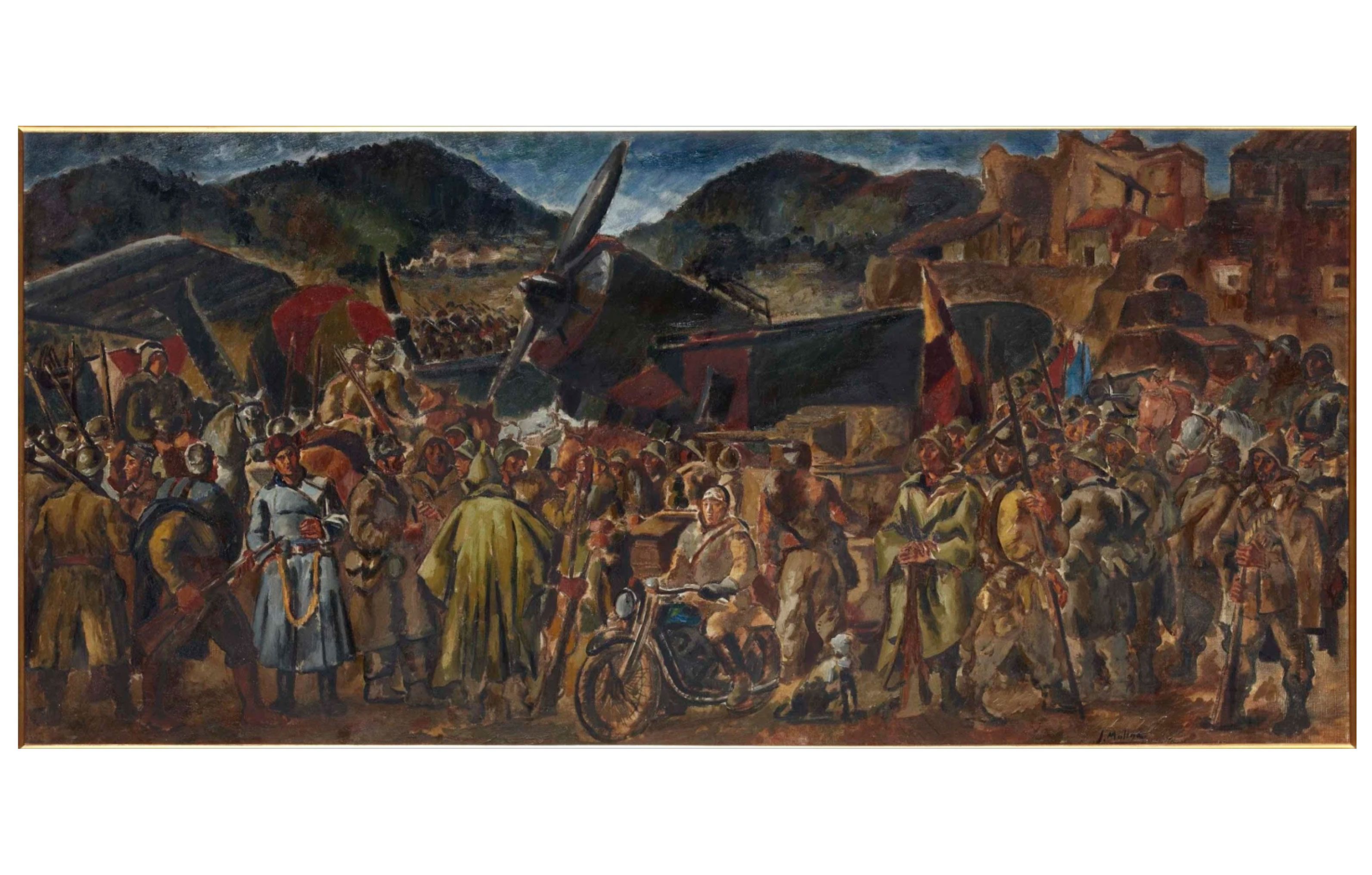 Concentración de tropas, 1937 Molina García de Arias, Jesús, Museo Reina Sofia