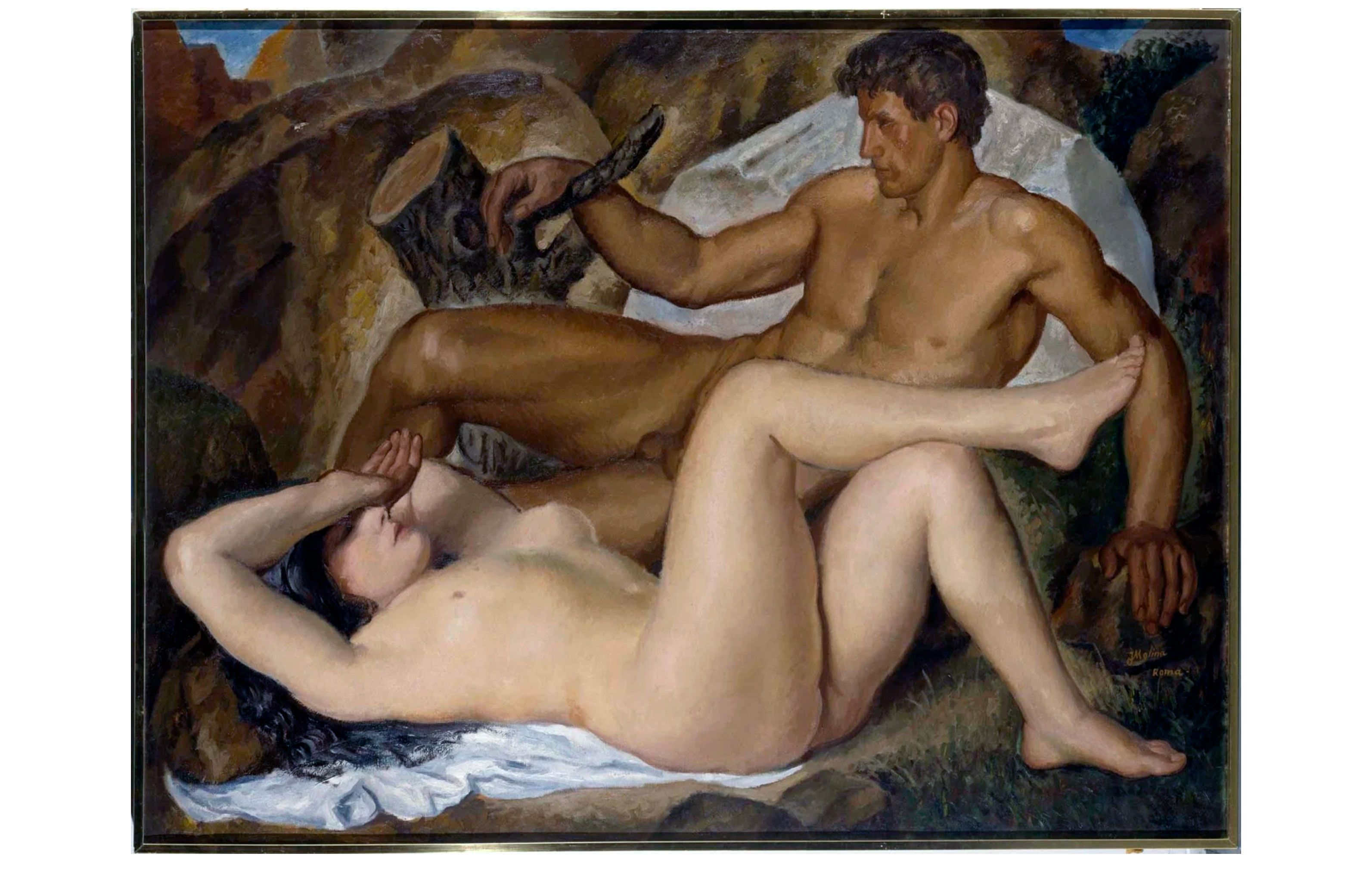 Desnudos, 1932-1935  Molina García de Arias, Jesús, Museo Reina Sofia (Real academía de España en Roma)