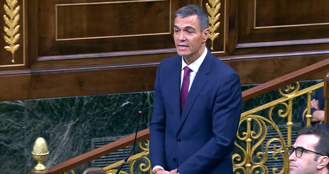 Sesión de control Sánchez