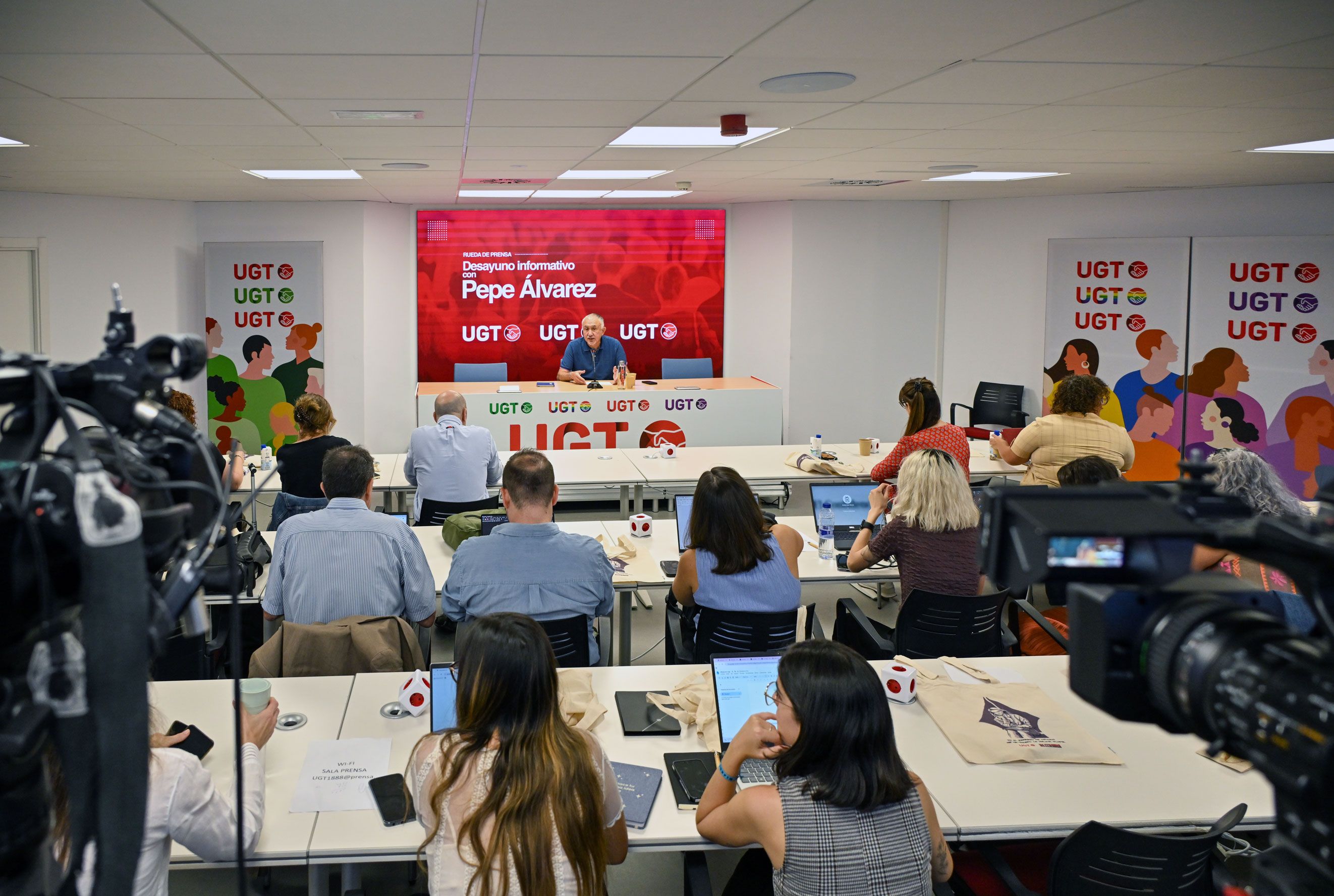 Desayuno Informativo con Pepe Álvarez UGT Septiembre 2026, foto Agustín Millán
