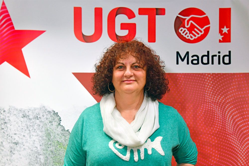 Margarita Domínguez Guijarro, secretaria de Relaciones Institucionales y Política Sindical de UGT Madrid