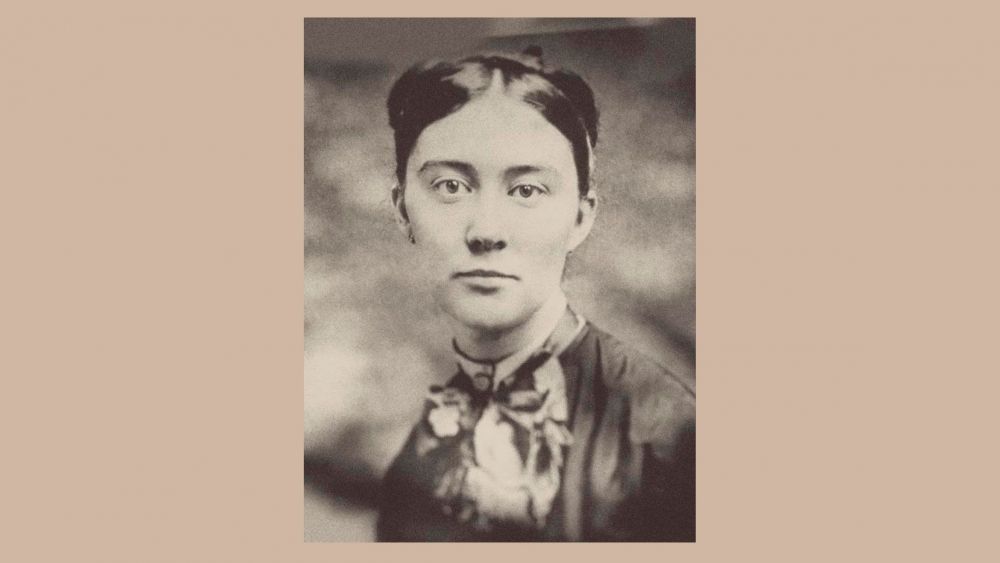 Retrato de la pintora Mary Cassatt, hacia 1867, con 21 años, poco después de instalarse en París por primera vez