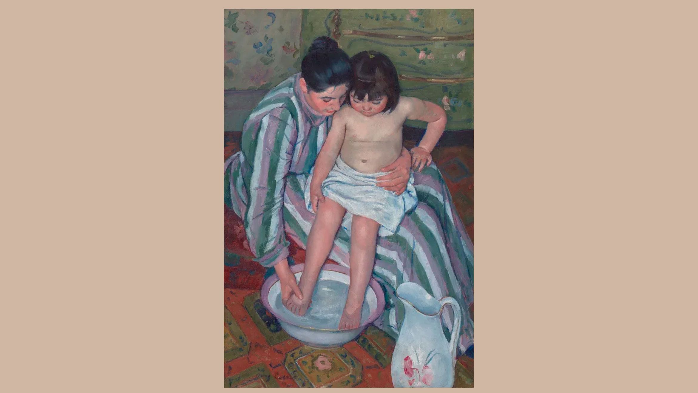 Mary Cassatt The Child’s BathDate 1893 CC0 Public Domain Designation