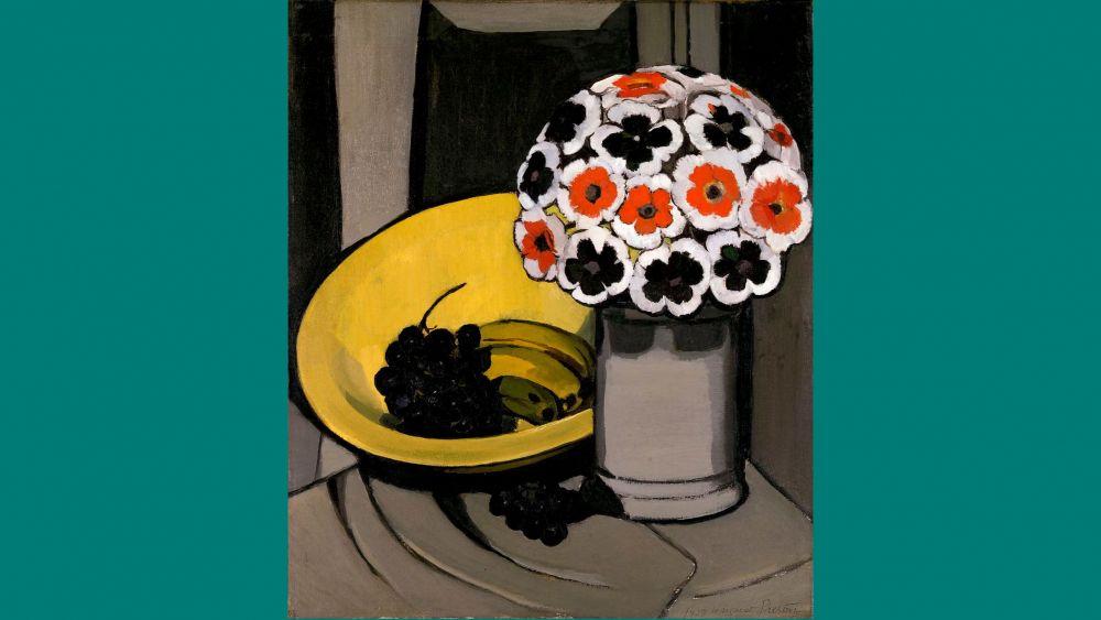 Flores aborígenes, 1928, óleo sobre lienzo