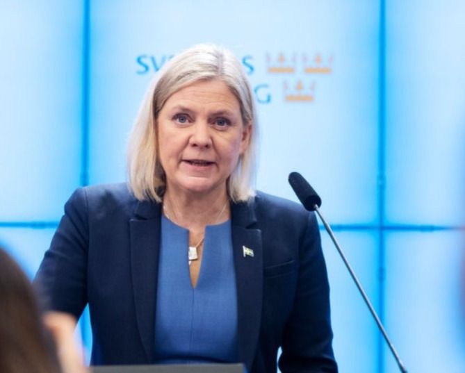 Magdalena Andersson, líder del Partido Socialdemócrata sueco