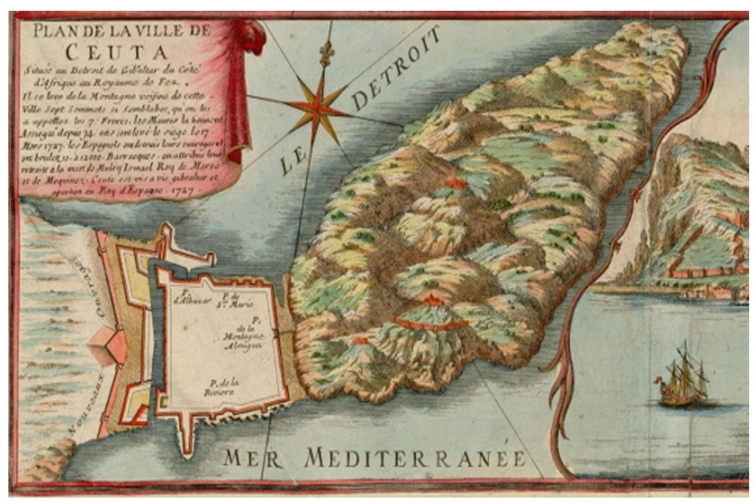 Plano de Ceuta