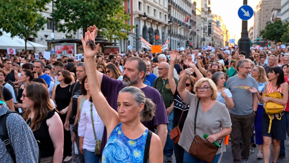Manifestación por el derecho a la vivienda digna Manifestación por el derecho a la vivienda digna