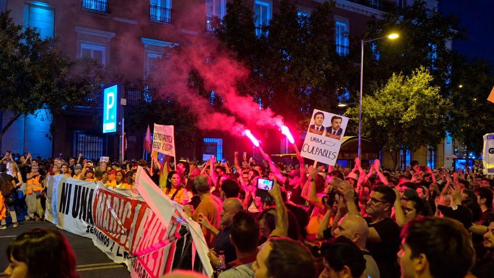 Manifestación por el derecho a la vivienda digna Manifestación por el derecho a la vivienda digna