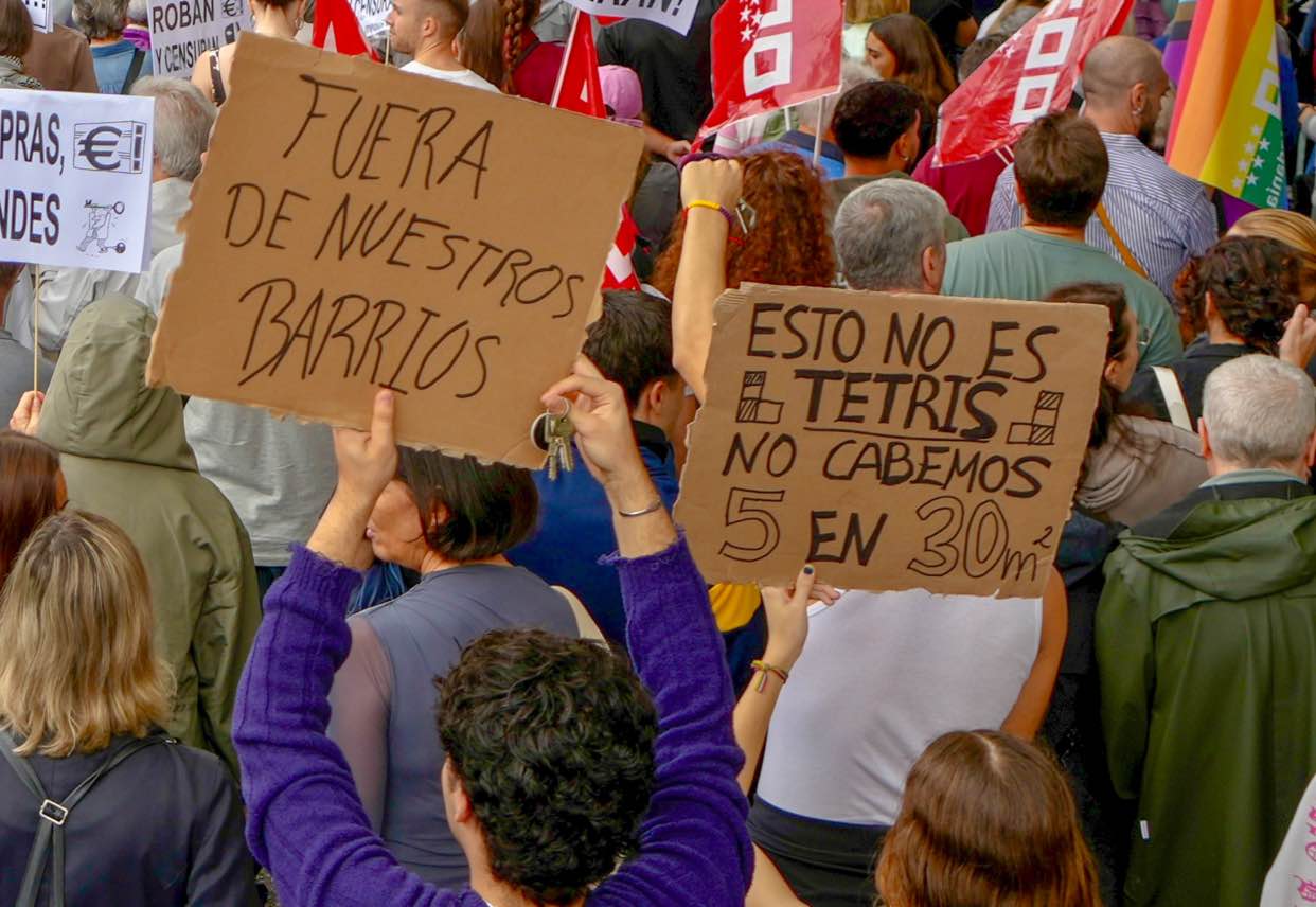 UGT y CCOO llevarán la vivienda a la huelga general este otoño