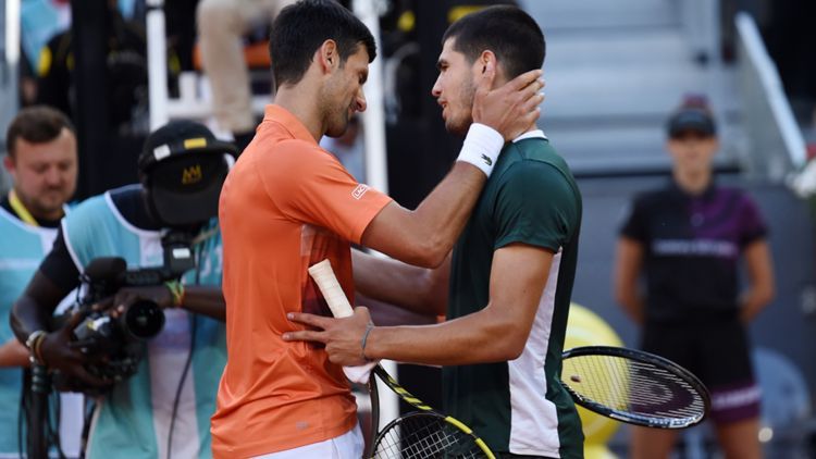 Alcaraz Djokovic