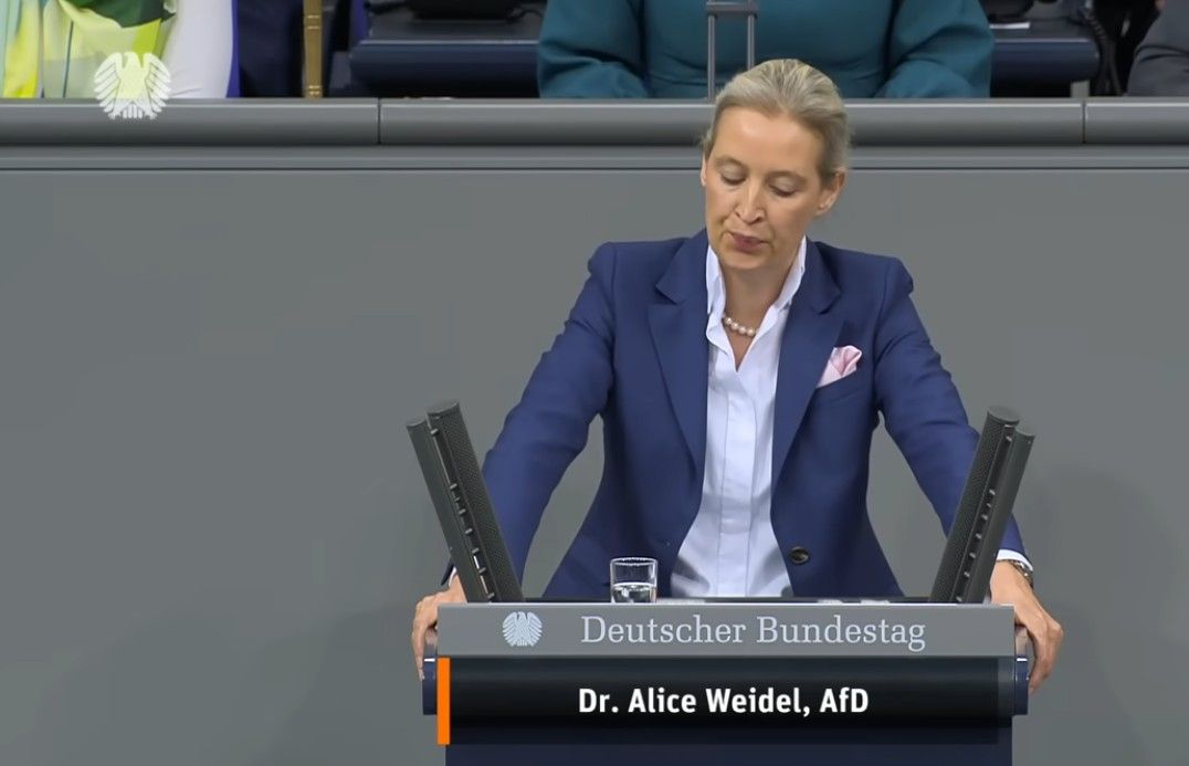 Alice Weidel AfD Extrema Derecha