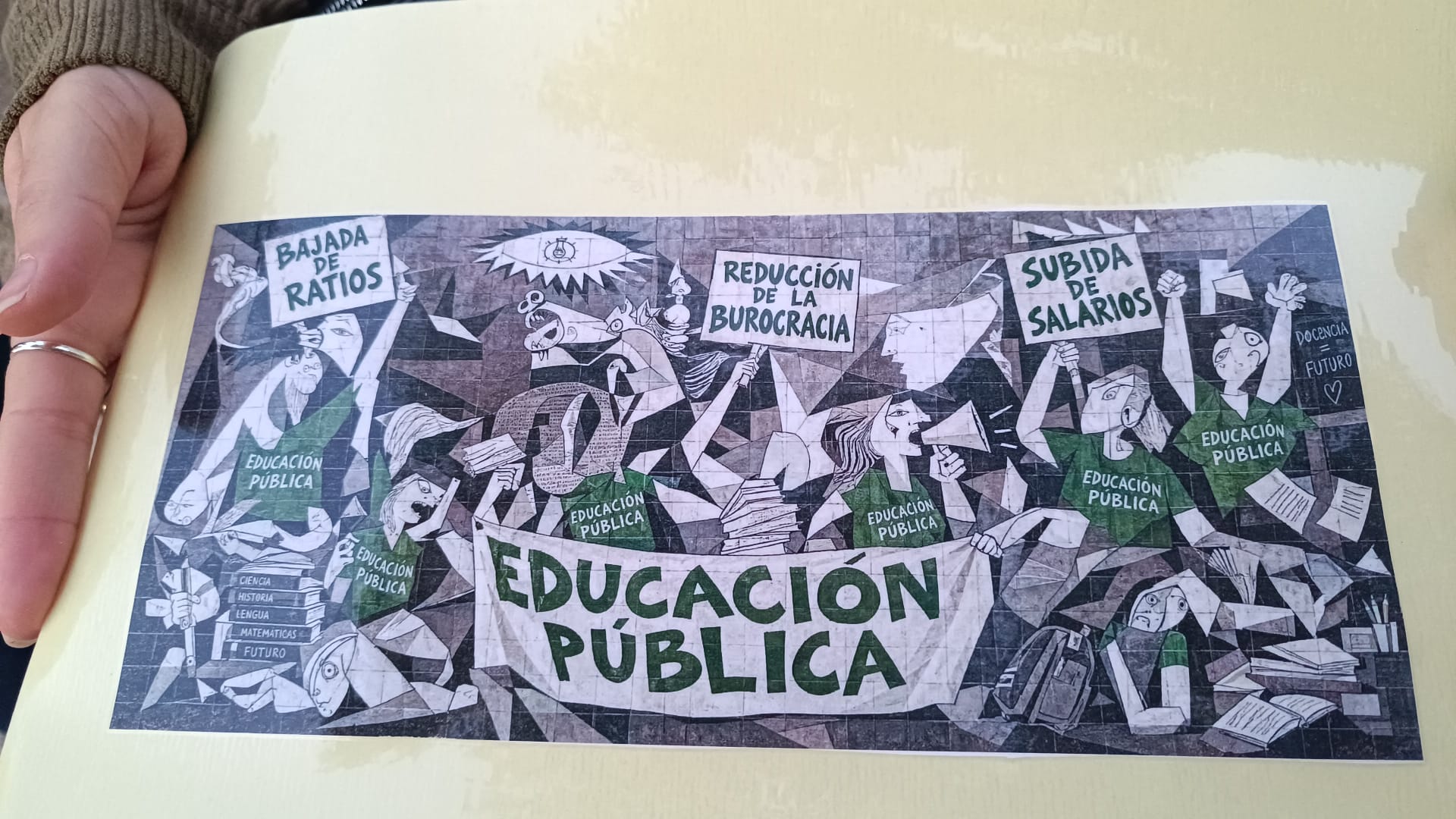 La educación pública de Madrid se planta ante Ayuso