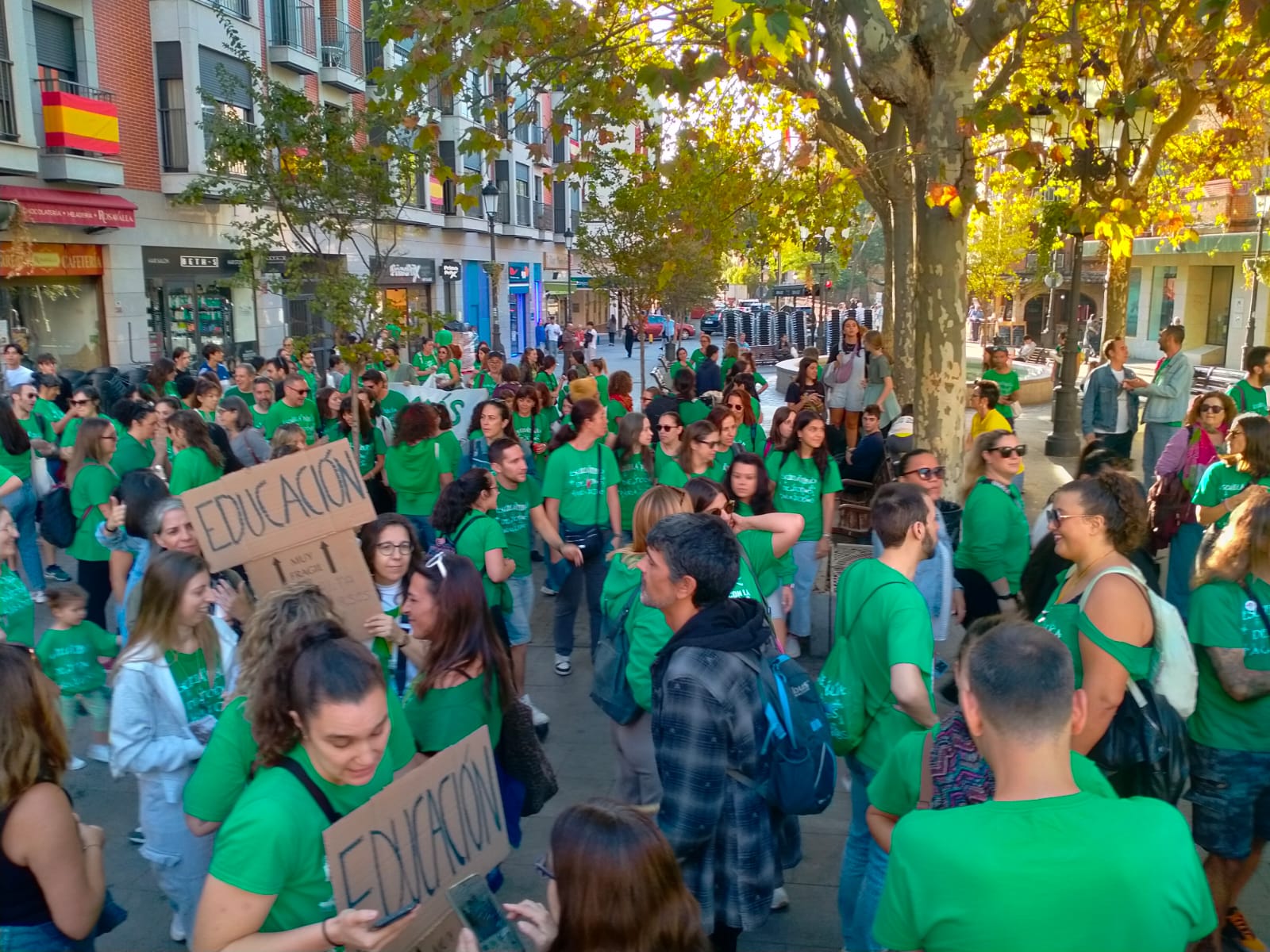 Huelga indefinida de profesores en Madrid: 70% de seguimiento