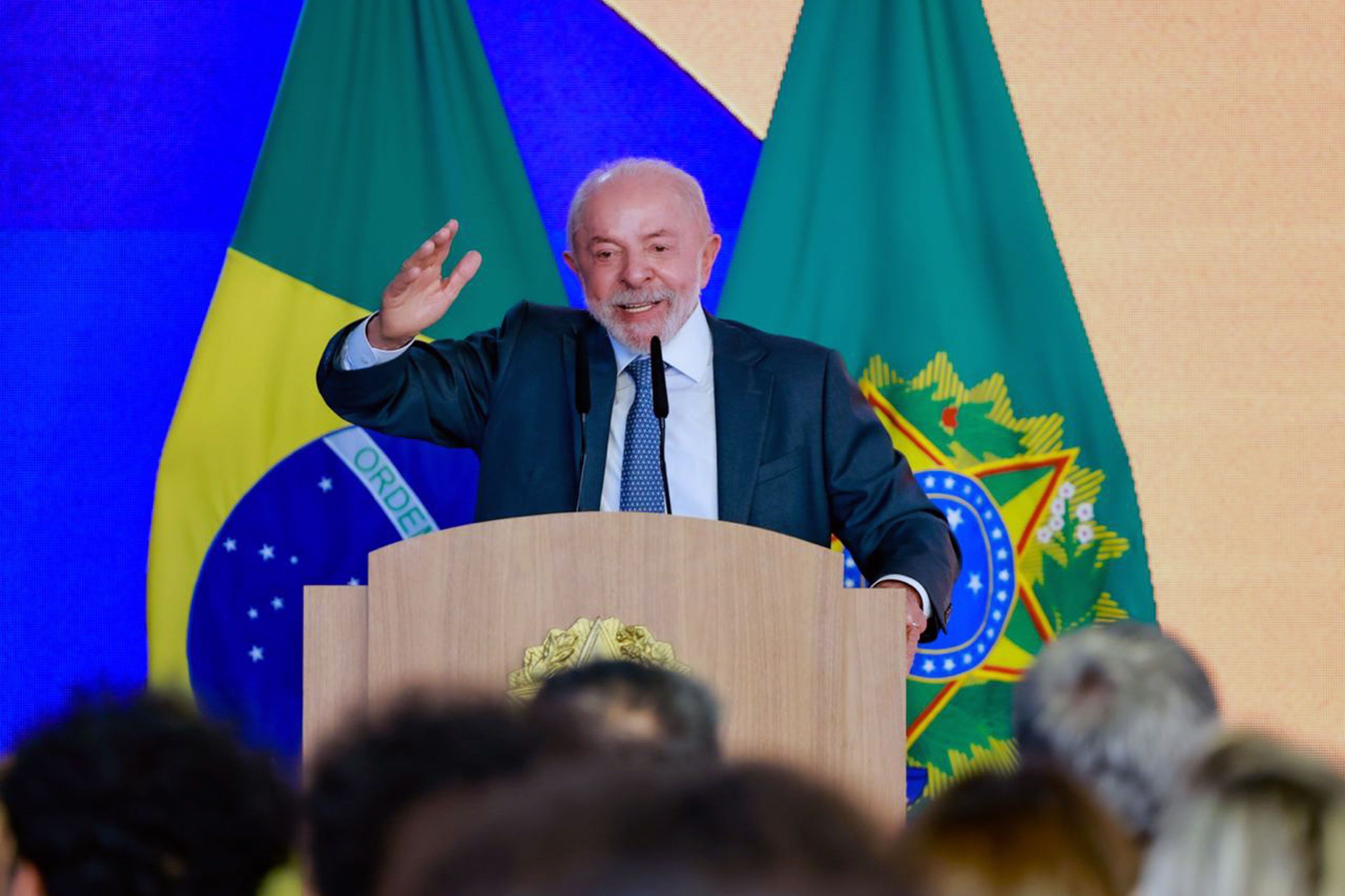 El presidente de Brasil, Luiz Inácio Lula da Silva