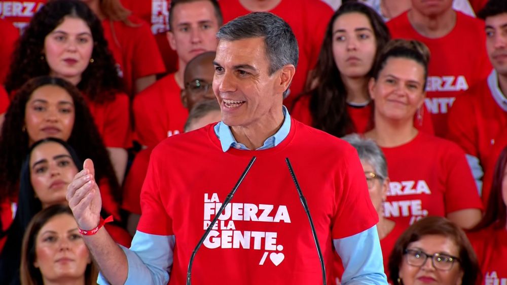 Pedro Sánchez el Comité Federal del PSOE en Fuenlabrada