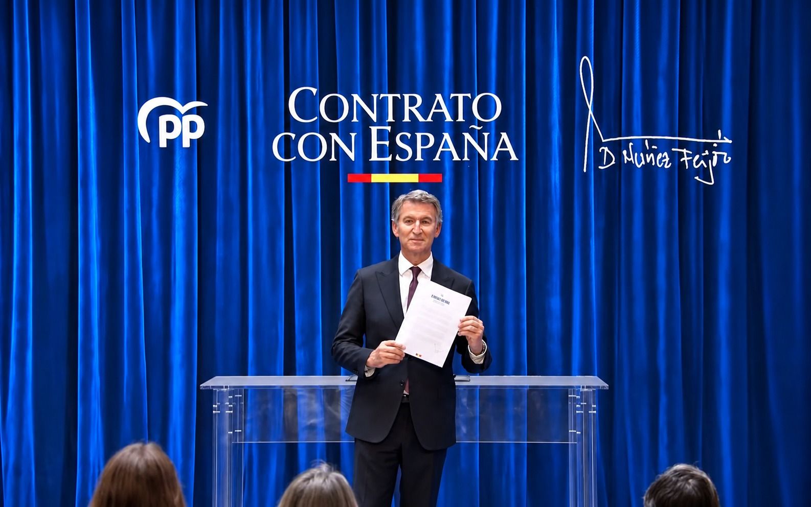 Feijoo contrato España