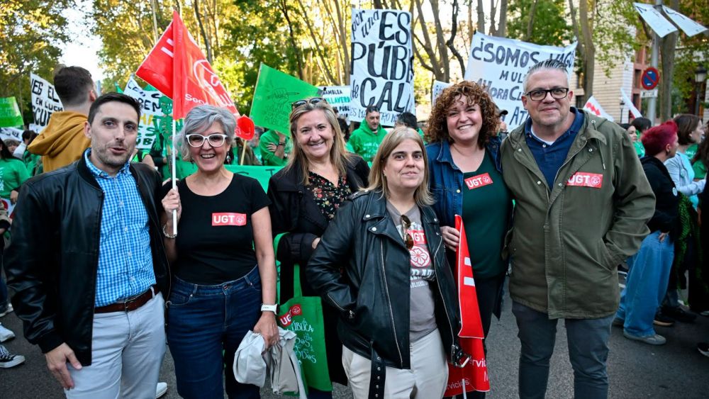 Manifestación en Madrid de los docentes en huelga indefinida de la educación pública, foto Agustín Millán 7 Manifestación en Madrid de los docentes en huelga indefinida de la educación pública, foto Agustín Millán 7