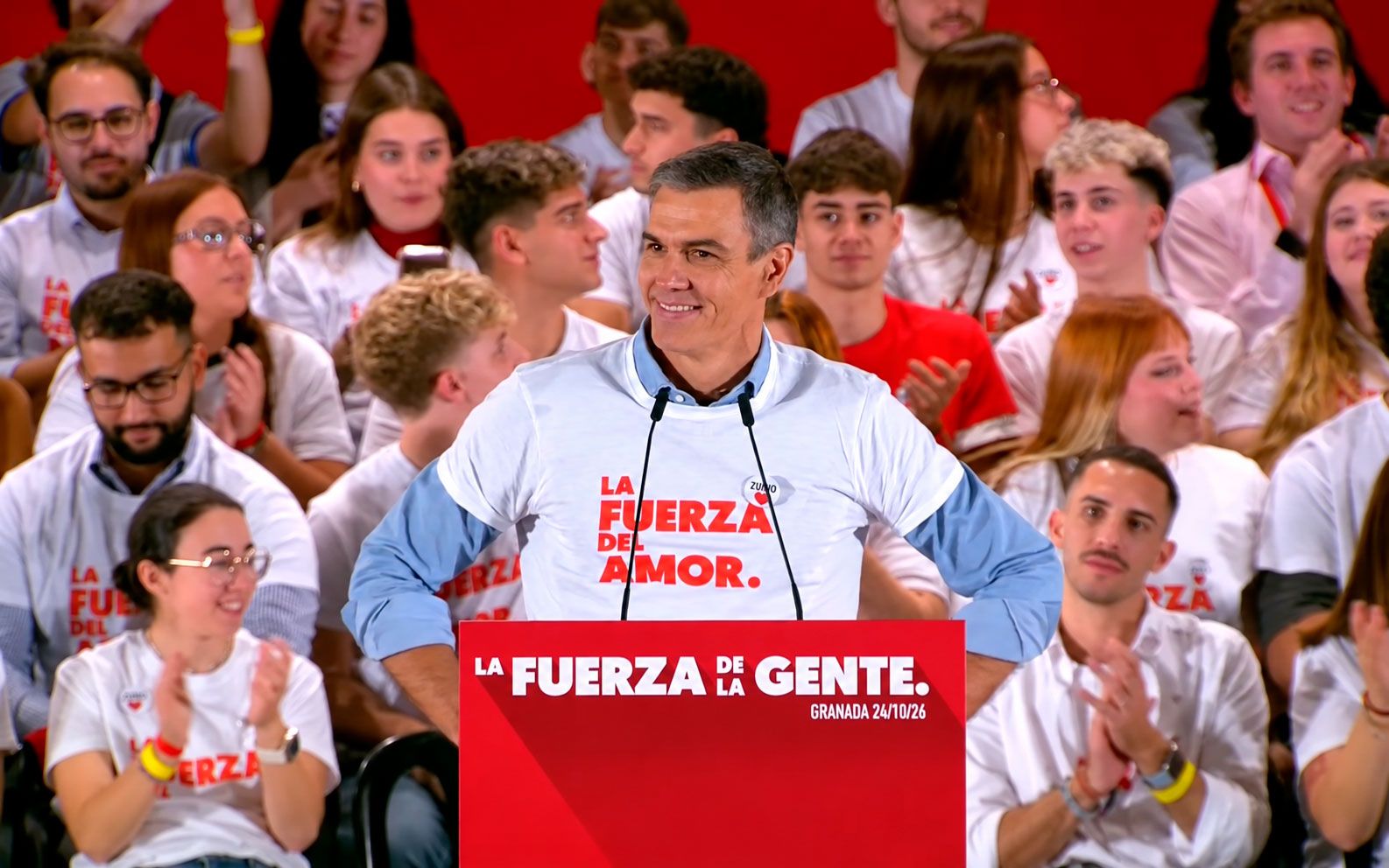 Pedro Sánchez en Granada