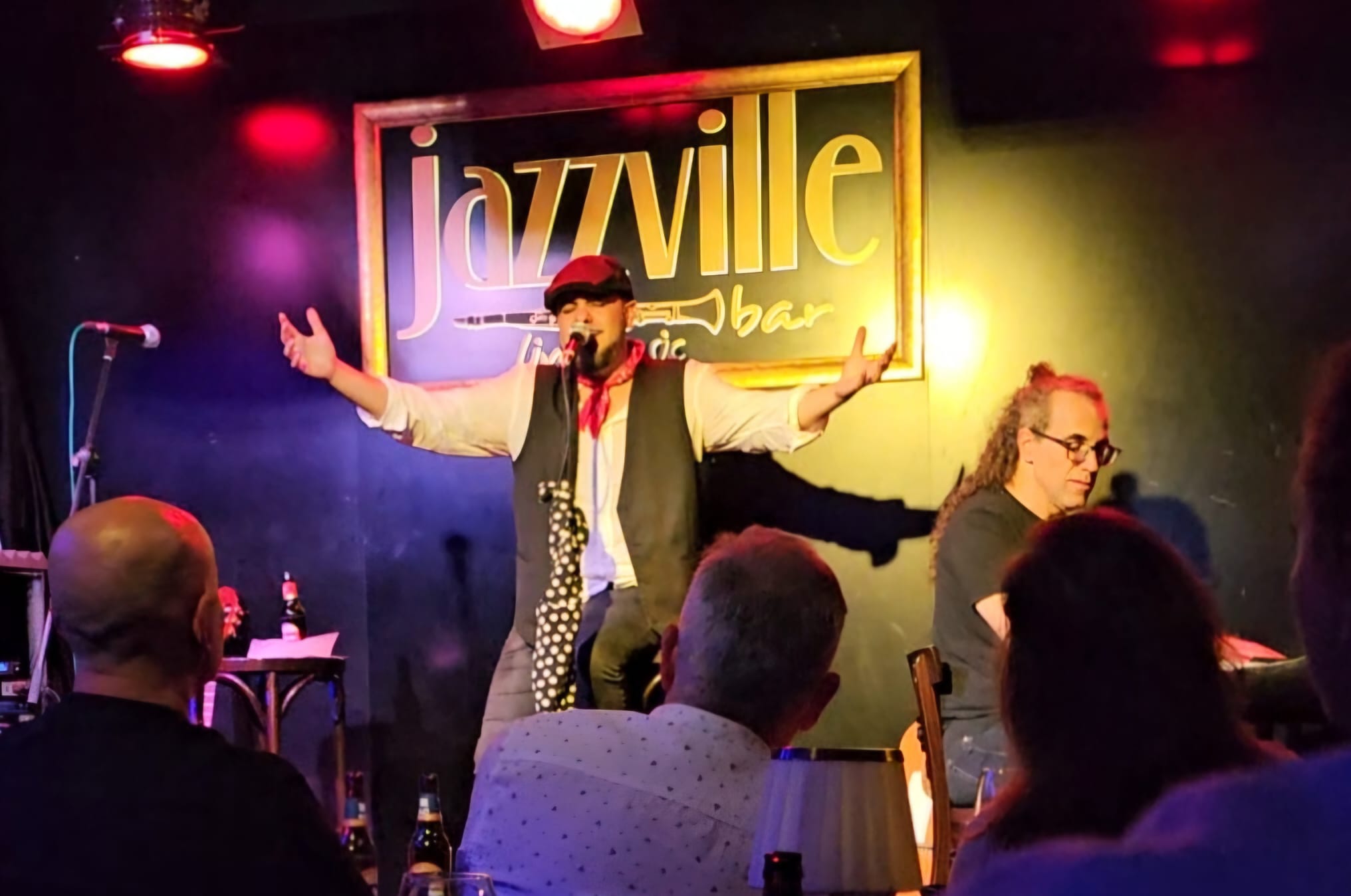 Carlos Bueso en el Jazzville