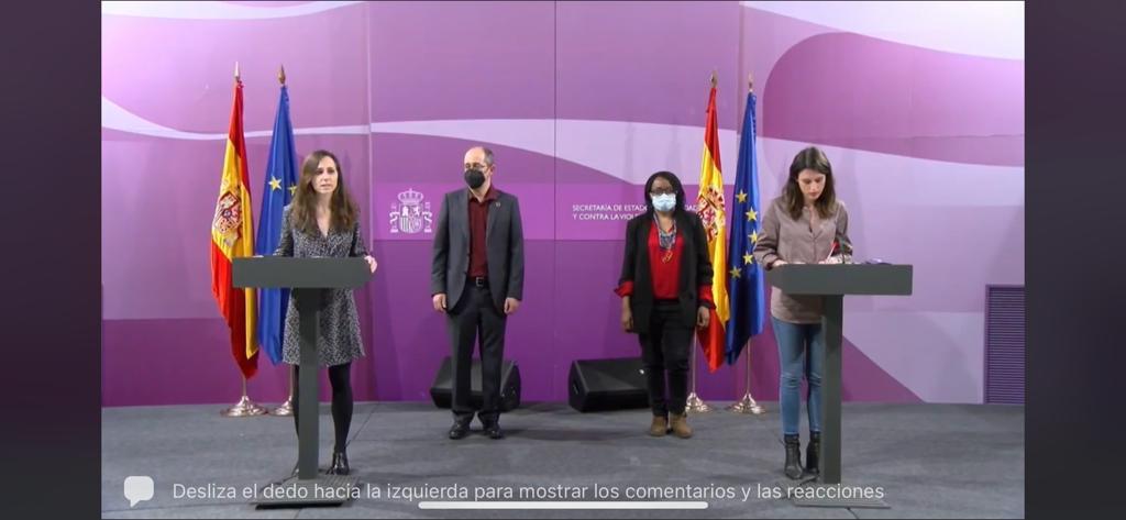 Belarra y Montero preparan importantes avances sociales para las familias