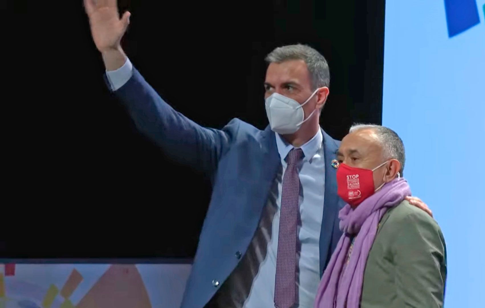 Pedro Sánchez y Pepe Álvarezrez