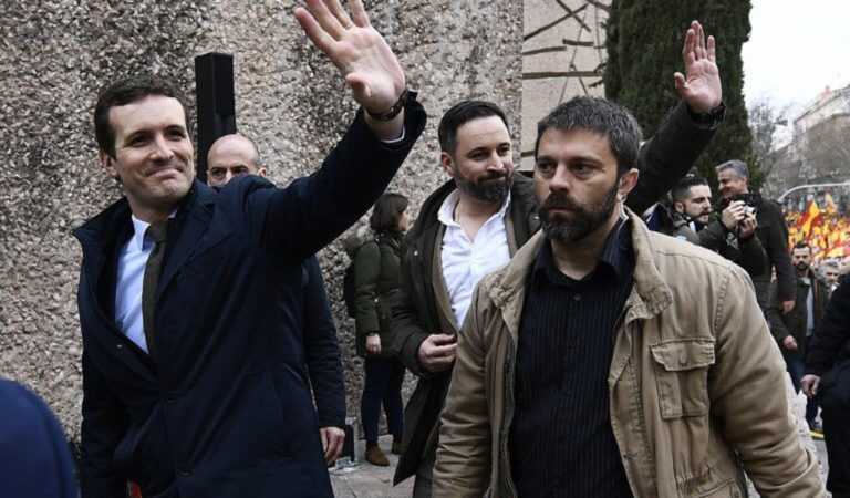 Casado y Abascal promueven una segunda foto del trío de Colón contra los indultos a los líderes de Cataluña