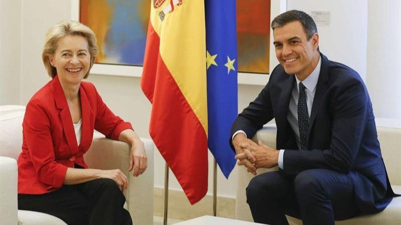 Pedro Sánchez y Von der Leyen sincronizan posturas antes de la visita a China
