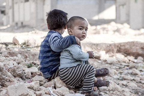 niños guerra