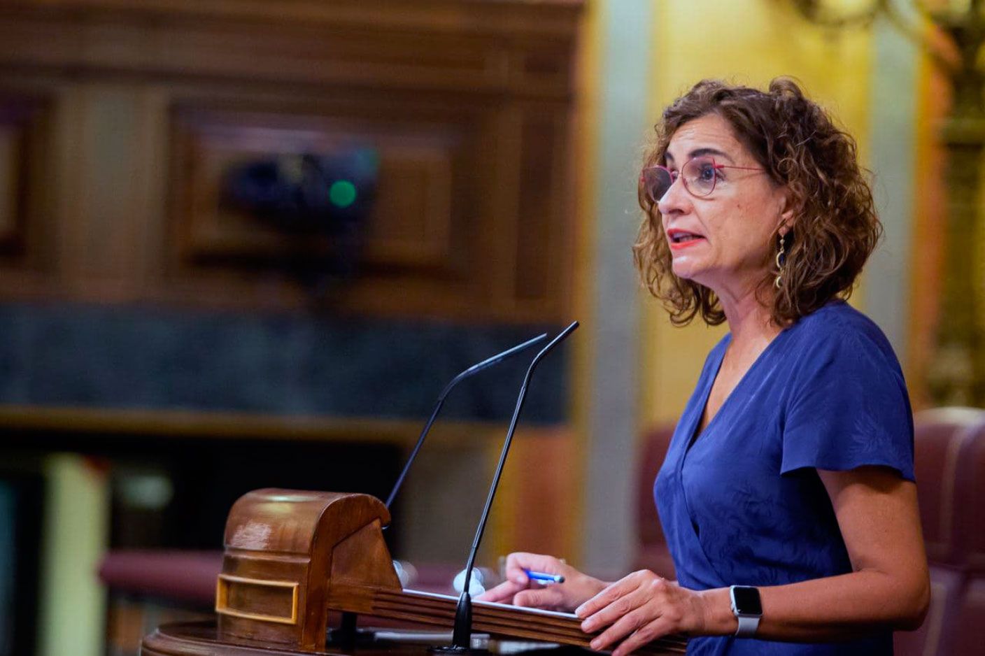 La-ministra-de-Hacienda-y-Función-Pública,-María-Jesús-Montero