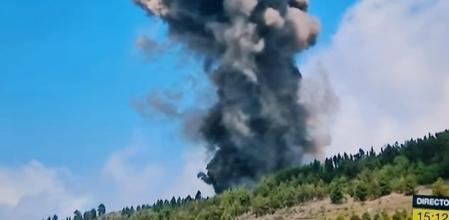 volcan erupción