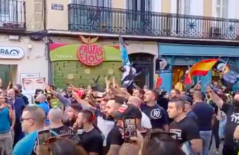 Protesta nazi Chueca