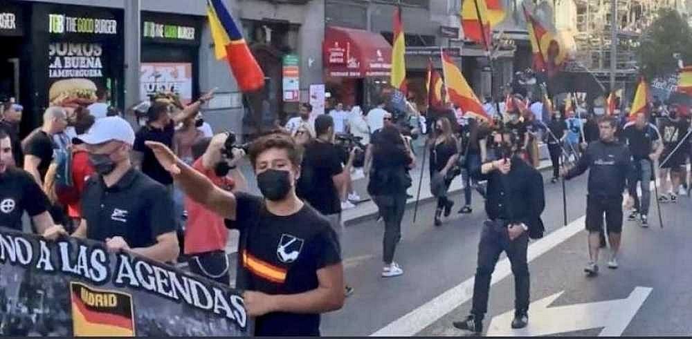 Manifestación nazi de Chueca. 20N